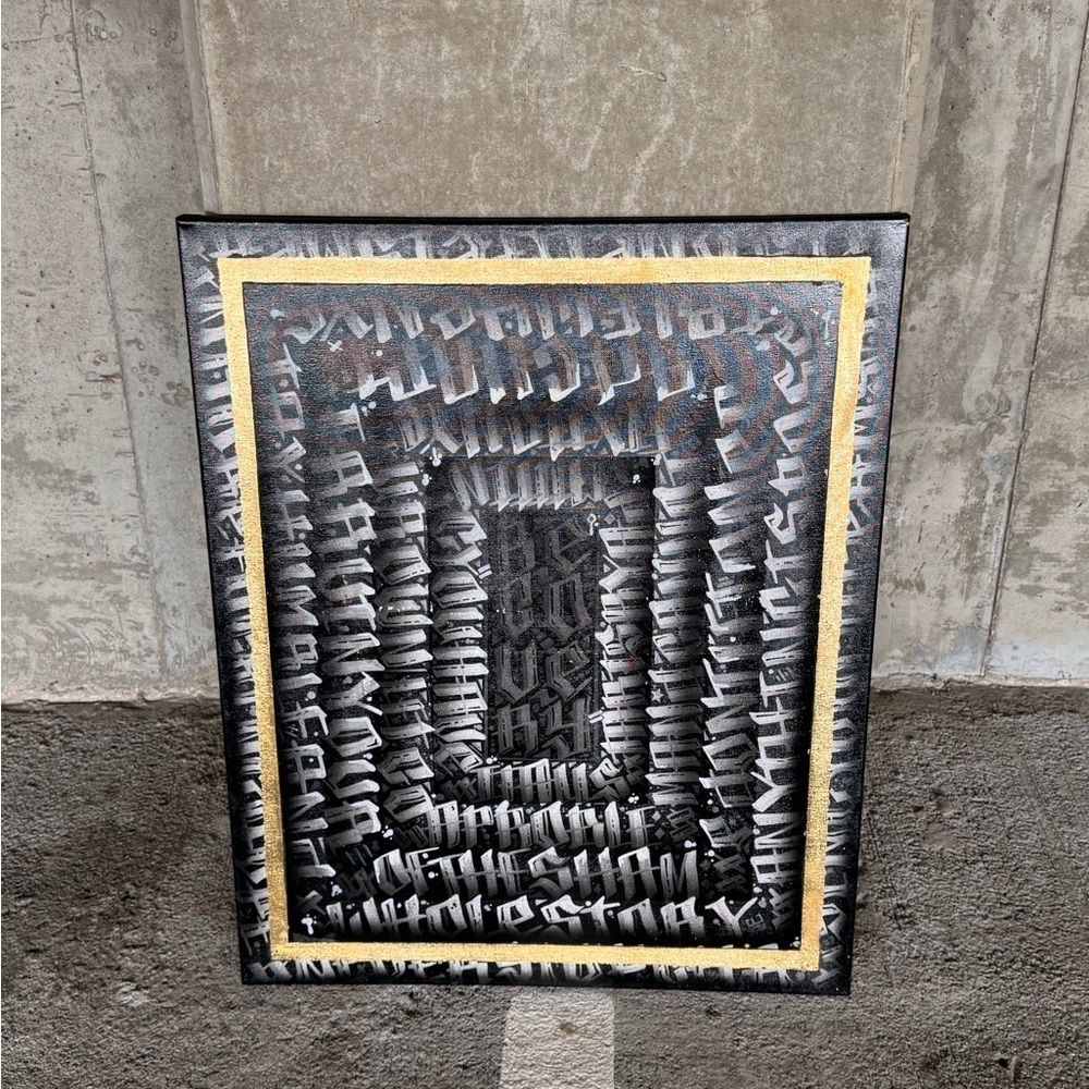 Original Art “Recovery” by Independent Artist Mixed Media on Canvas 24x30